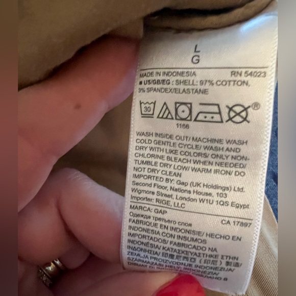 GAP Tan Utility Jacket - Picture 9 of 9